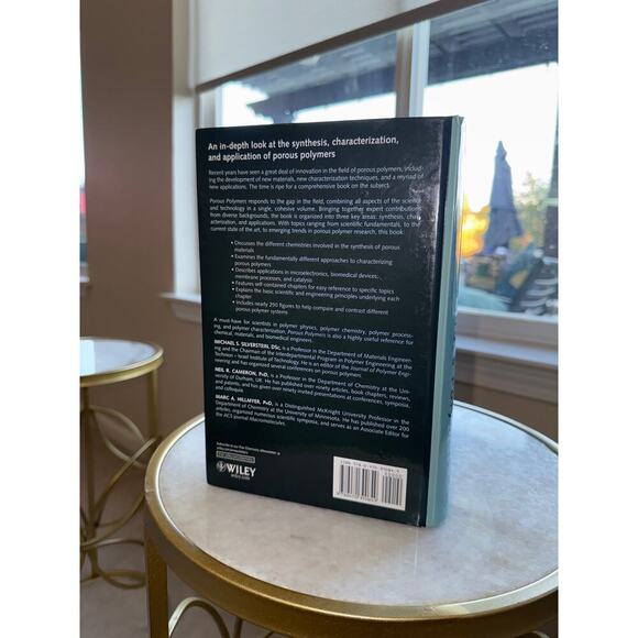 Porous Polymers (Hardcover, 2011) by Silverstein, Cameron & Hillmyer | Wiley - Picture 3 of 9
